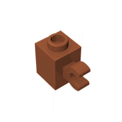 GOBRICKS GDS-724  Modified 1 x 1 with Clip - YWOBB