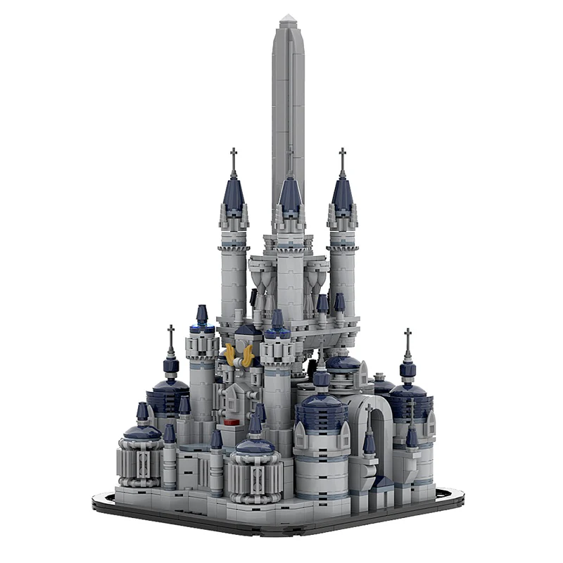 GOBRICKS MOC 177207 Final Fantasy IX Alexandria Castle - YWOBB