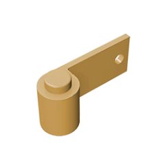 GOBRICKS GDS-1295 Door 1 x 3 x 1 Right - YWOBB