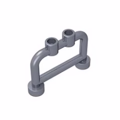 GOBRICKS GDS-728 Bar 1 x 4 x 2 with Studs - YWOBB