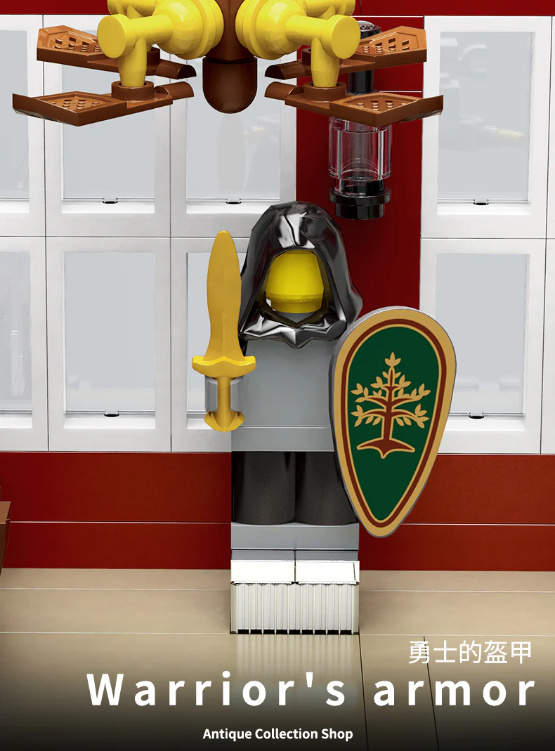 Mould King 16005 Antique Collection Shop with LED lights - YWOBB