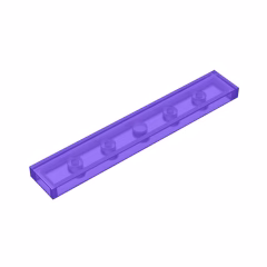 GOBRICKS GDS-564 Tile 1 x 6 - YWOBB