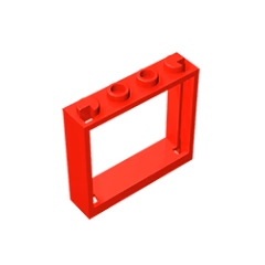 GOBRICKS GDS-780 Window 1 x 4 x 3 - No Shutter Tabs - YWOBB