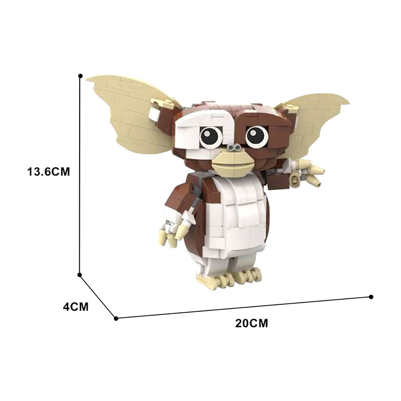 GOBRICKS MOC 145839 Gizmo le mogwai - YWOBB