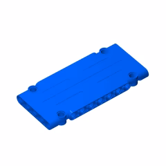 GOBRICKS GDS-1008 Panel Plate 5 x 11 x 1 - YWOBB
