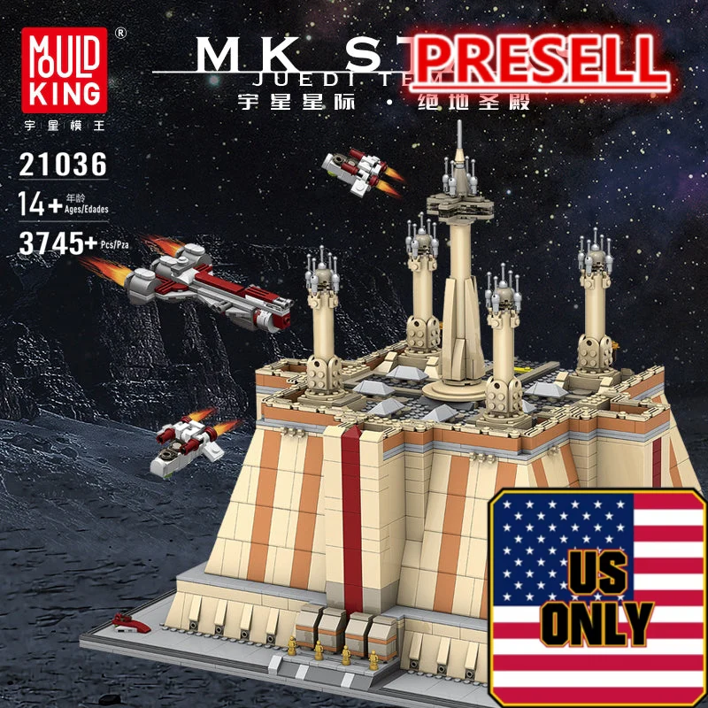 Mould King 21036 Jedi Temple OVP US Warehouse Version - YWOBB