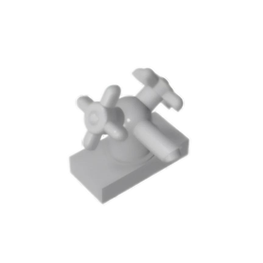 GOBRICKS GDS-2033 Tap 1 x 2 with Dual Handles - YWOBB