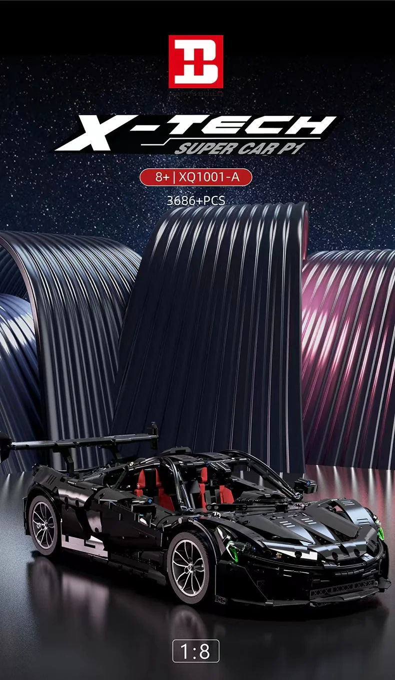 XINYU XQ1001-A McLaren P1 hypercar - YWOBB