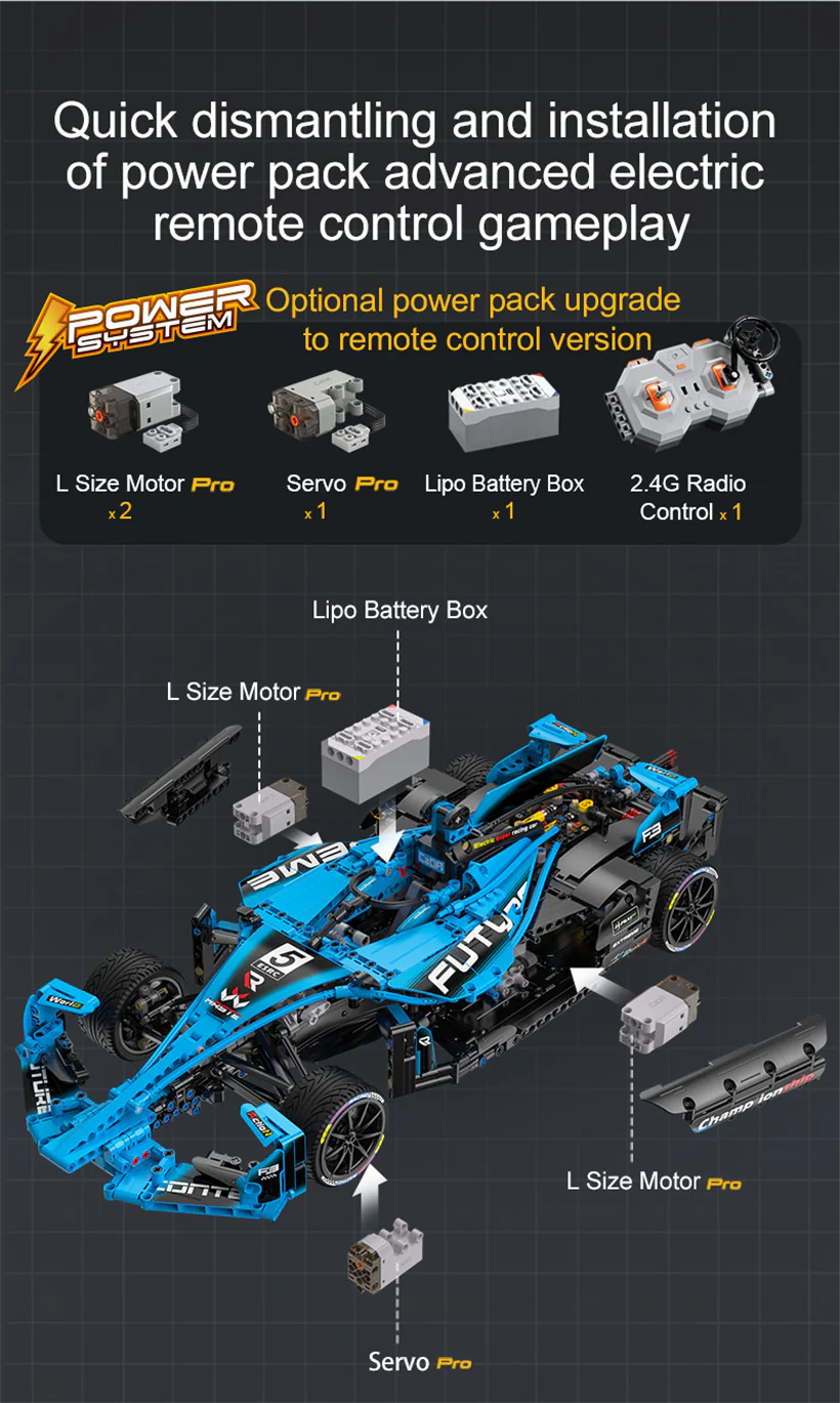 CADA C64004 1:8 City Drift Racing Car - YWOBB