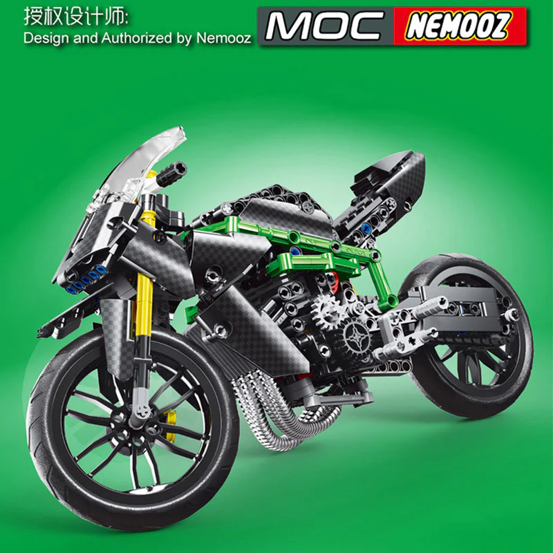 Mould King 23002 KAWASAKI H2R - YWOBB