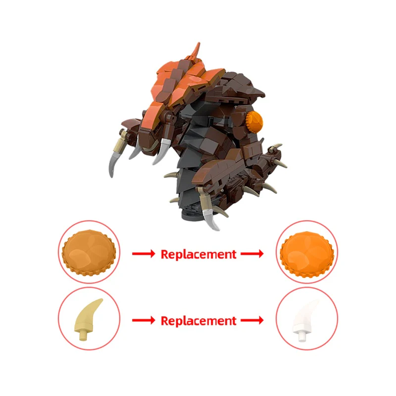 GOBRICKS MOC 162238 StarCraft Zerg Hydralisk - YWOBB