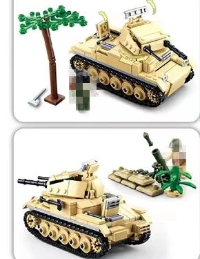 SLUBAN M38-B0691N World War II Reborn: Panzer II - YWOBB