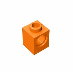 GOBRICKS GDS-622  Brick 1 x 1 with Hole - YWOBB