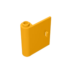 GOBRICKS GDS-1222 Door 1 x 3 x 3 Left - Open Between Top and Bottom Hinge - YWOBB