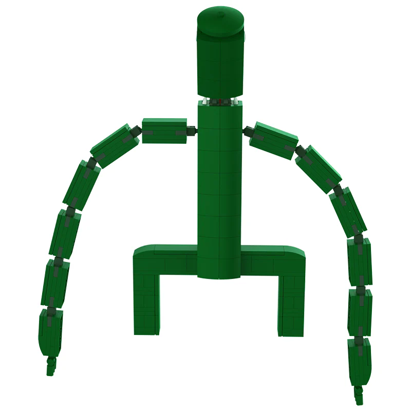 GOBRICKS MOC A0020 Rainbow Friends-Green - YWOBB