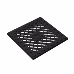 GOBRICKS GDS-1122 Plate, Modified 8 x 8 with Grille - YWOBB