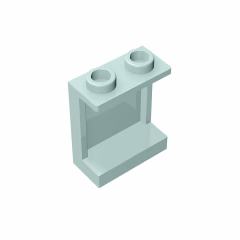 GOBRICKS GDS-785 Panel 1 x 2 x 2 with Side Supports - Hollow Studs - YWOBB