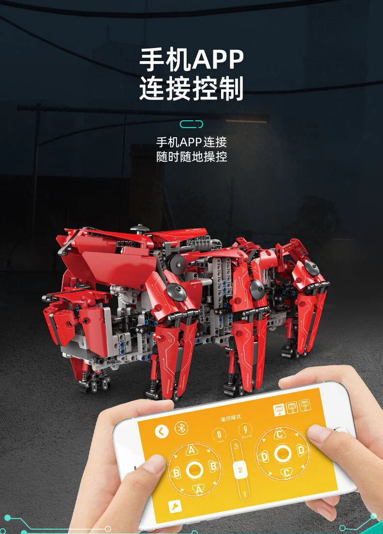 Mould King 20005  Walking Tank MK-HEXA - YWOBB