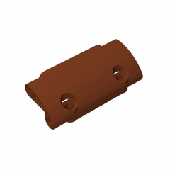 GOBRICKS GDS-1011 Panel Curved 7 x 3 with 2 Pin Holes through Panel Surface - YWOBB