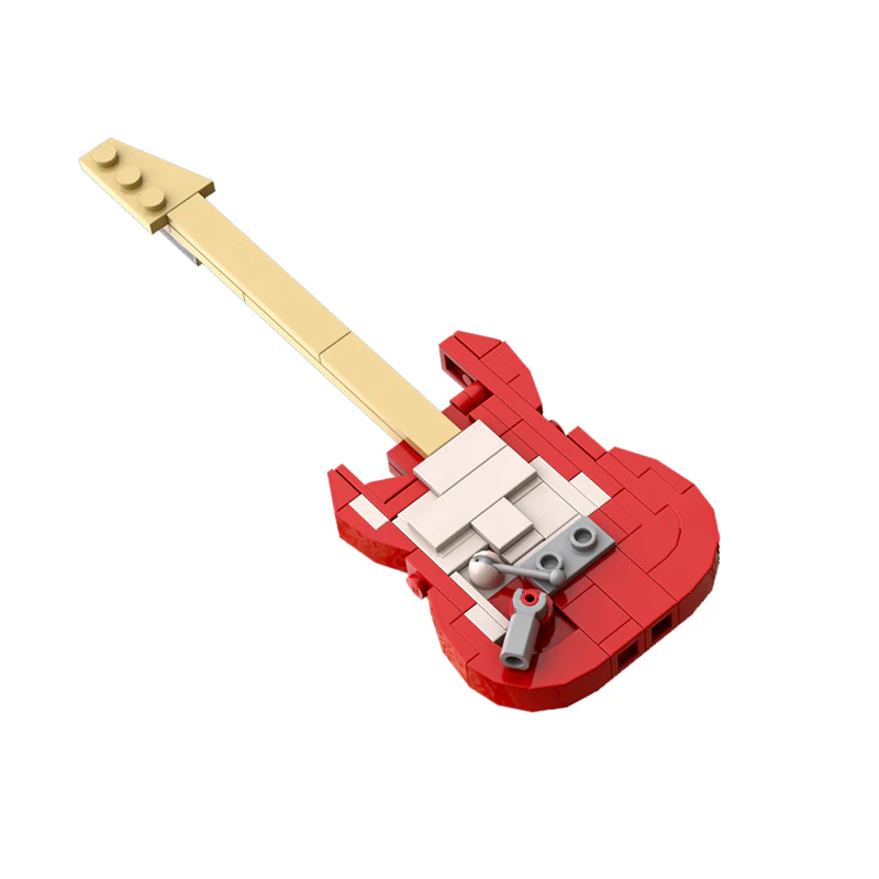 GOBRICKS MOC 93232 Fender Stratocaster - YWOBB