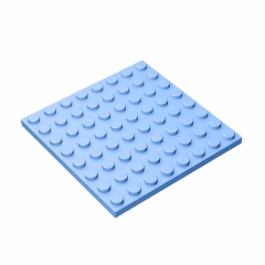 GOBRICKS GDS-528 Plate 8 x 8 - YWOBB