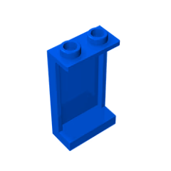 GOBRICKS GDS-781 Panel 1 x 2 x 3 with Side Supports - Hollow Studs - YWOBB