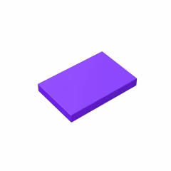 GOBRICKS GDS-1039 Tile 2 x 3 - YWOBB