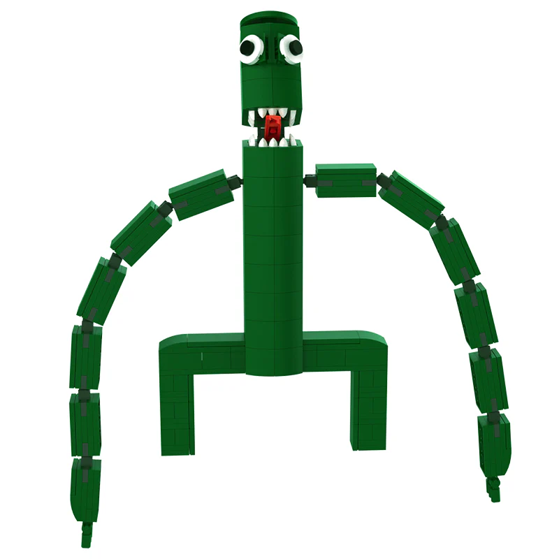 GOBRICKS MOC A0020 Rainbow Friends-Green - YWOBB