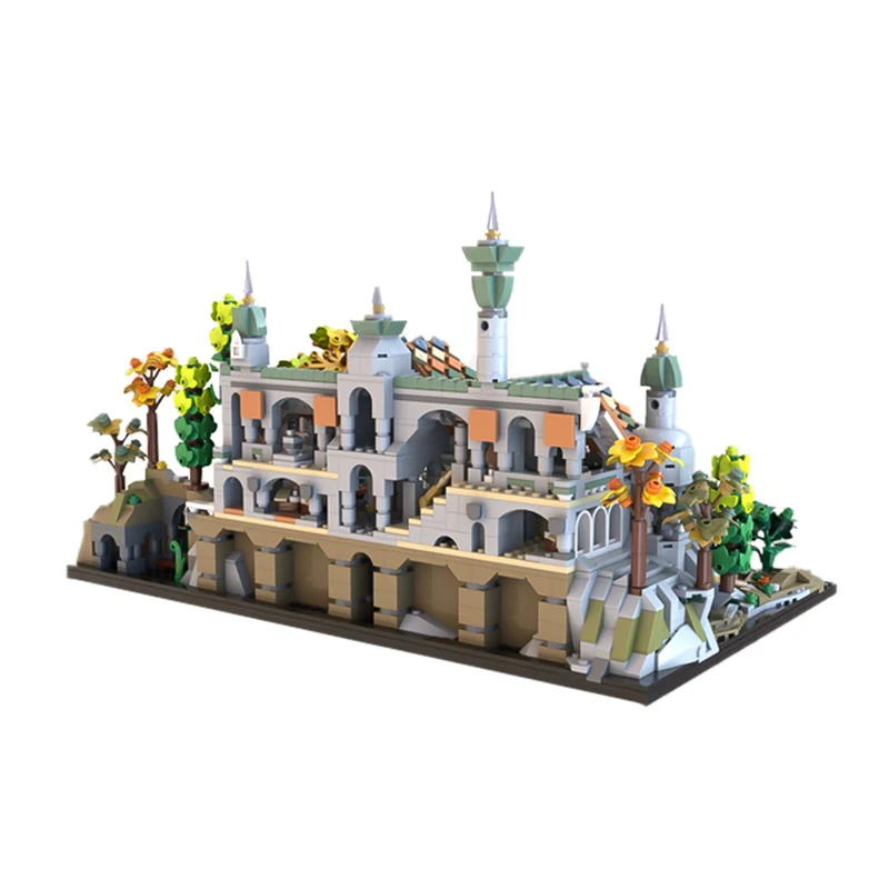 GOBRICKS MOC 182098 Rivendell - YWOBB