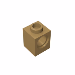 GOBRICKS GDS-622  Brick 1 x 1 with Hole - YWOBB