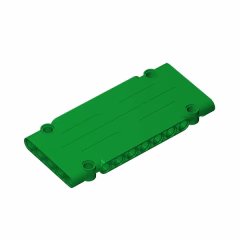 GOBRICKS GDS-1008 Panel Plate 5 x 11 x 1 - YWOBB