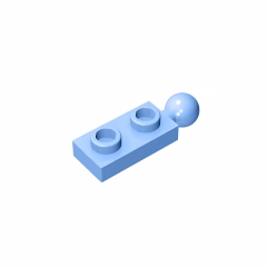 GOBRICKS GDS-852 Modified 1 x 2 with Tow Ball on End - YWOBB