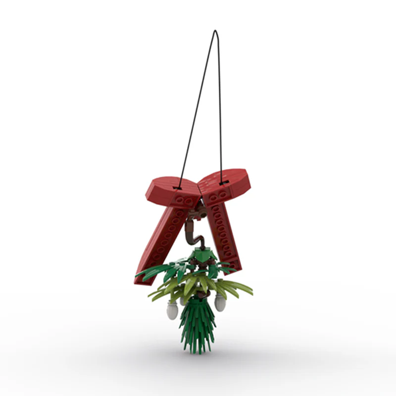 GOBRICKS MOC 137709 Hanging Mistletoe - Christmas decoration - YWOBB