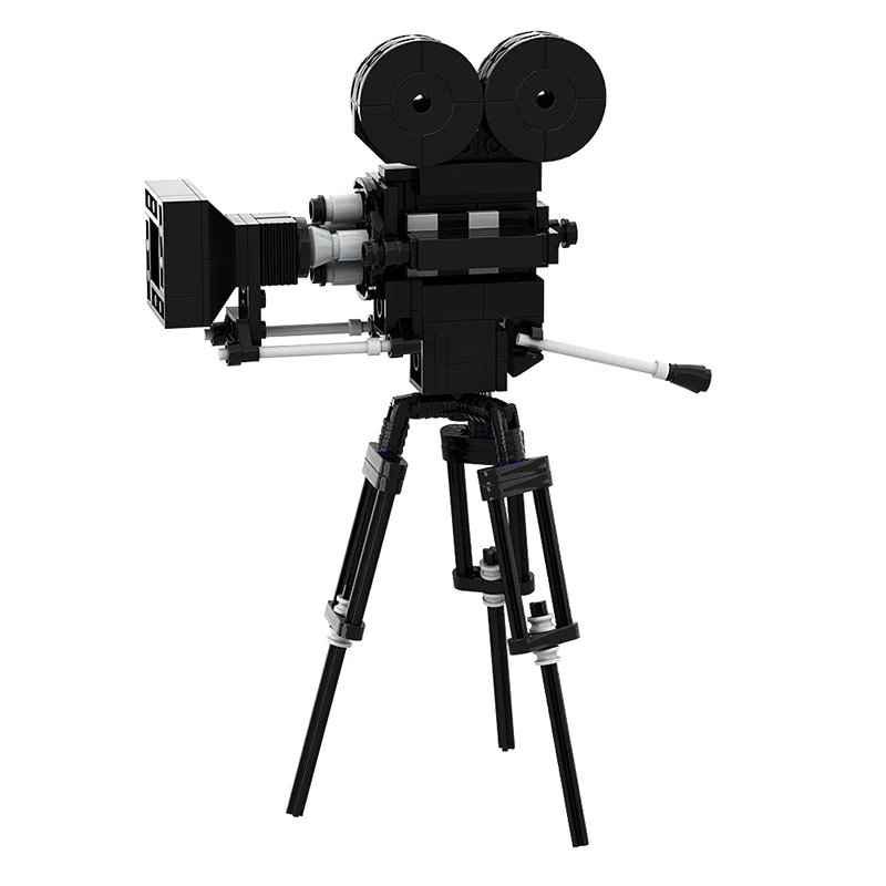 GOBRICKS MOC 135055 Ye Olde Movie Camera - YWOBB