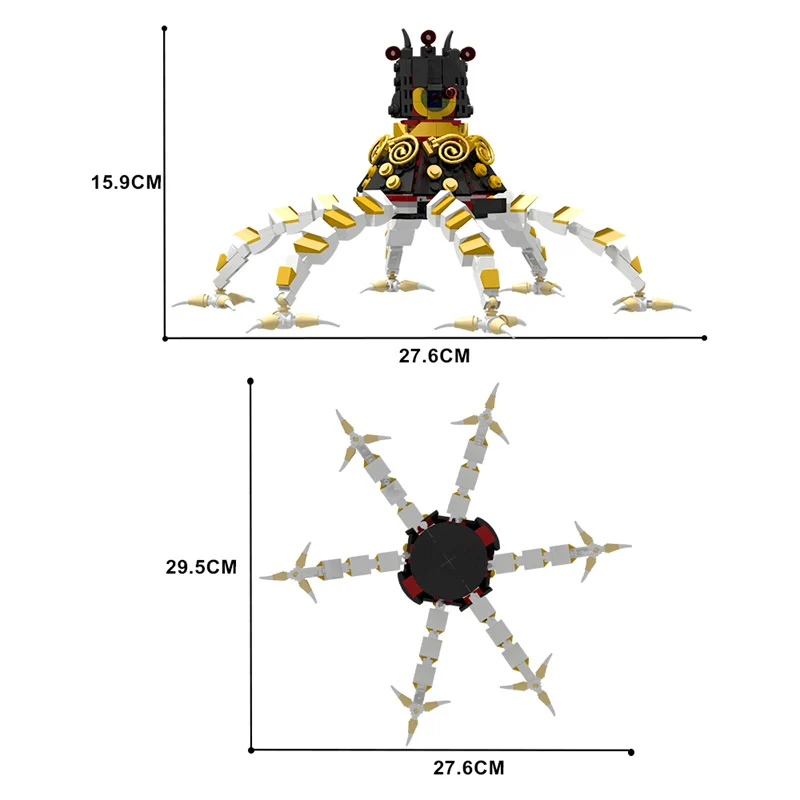 GOBRICKS MOC F-A0601 zelda guardian - YWOBB