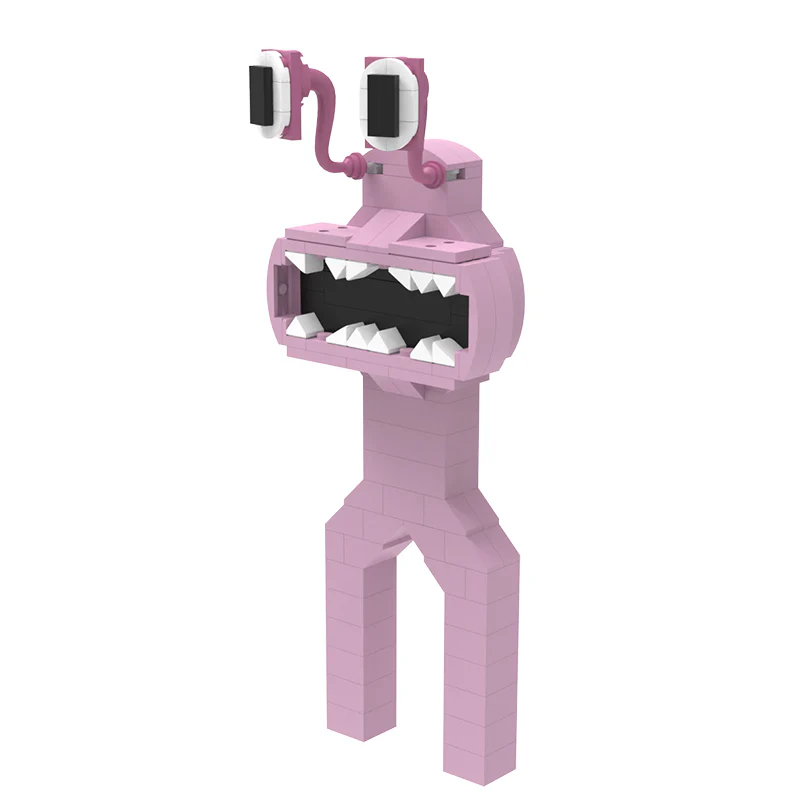 GOBRICKS MOC A0057 Ranbow Friends-Pink - YWOBB