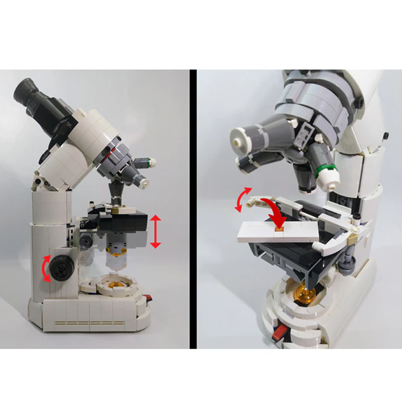 GOBRICKS MOC 146314 Compound Microscope - YWOBB