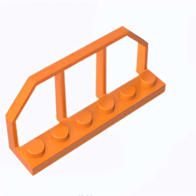 GOBRICKS GDS-90037 Plate Modified 1 x 6 with Train Wagon End - YWOBB