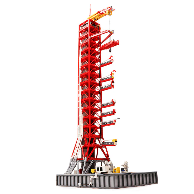 MOC Apollo Saturn V Launch Umbilical Tower - YWOBB