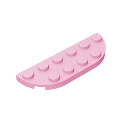 GOBRICKS GDS-899  Round Corner 2 x 6 Double - YWOBB