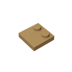 GOBRICKS GDS-1483 Modified 2 x 2 with Studs on Edge - YWOBB