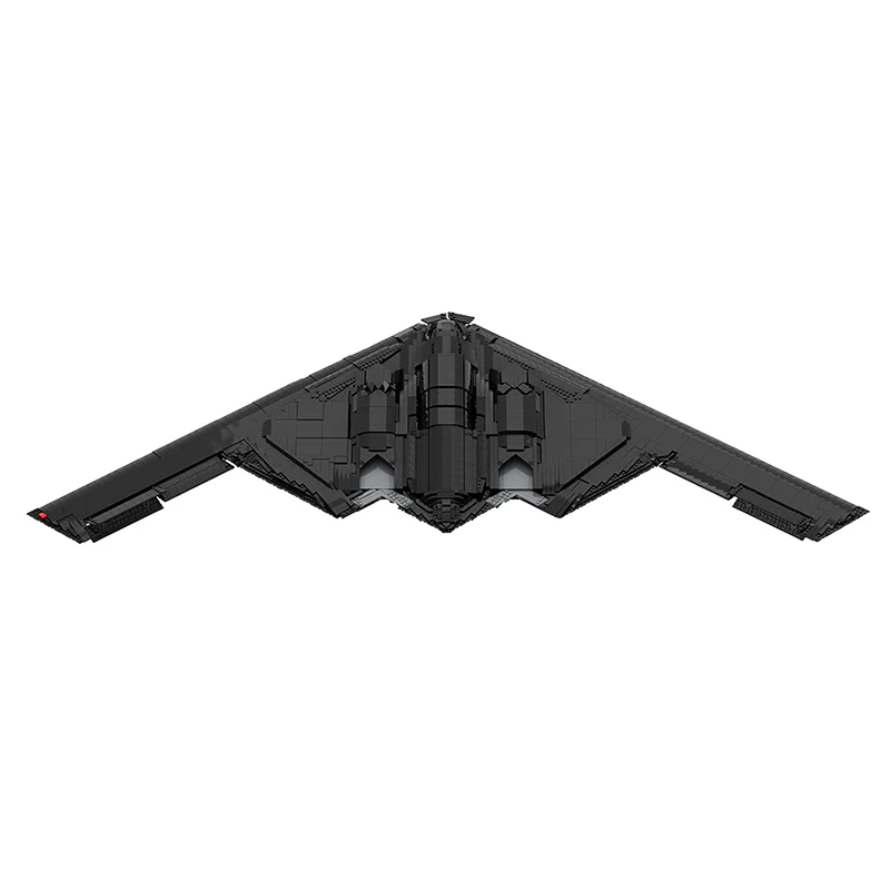 GOBRICKS MOC A0833 b-21 stealth bomber - YWOBB