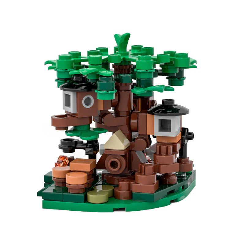 MOC 41111 Micro Tree House - YWOBB