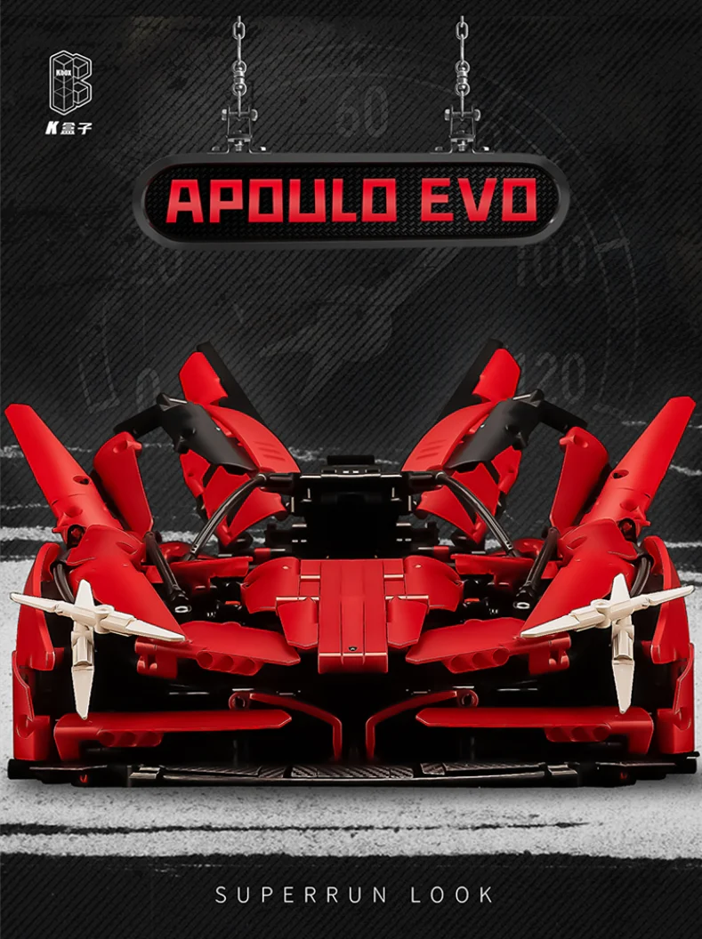 K-BOX 10519 1:8 Apollo EVO - YWOBB