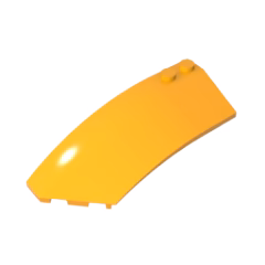 GOBRICKS GDS-M059 Wedge 8 x 3 x 2 Open Left - YWOBB