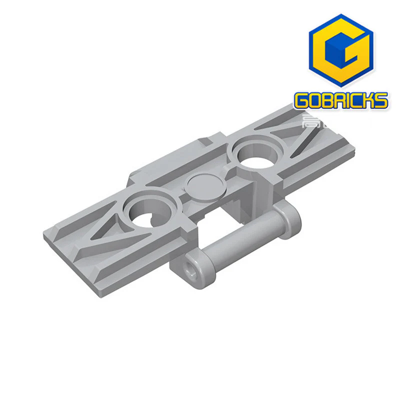 GOBRICKS GDS-1214 Link Tread Wide with Two Pin Holes - YWOBB