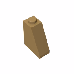 GOBRICKS GDS-618 Slope 65 2 x 1 x 2 - YWOBB