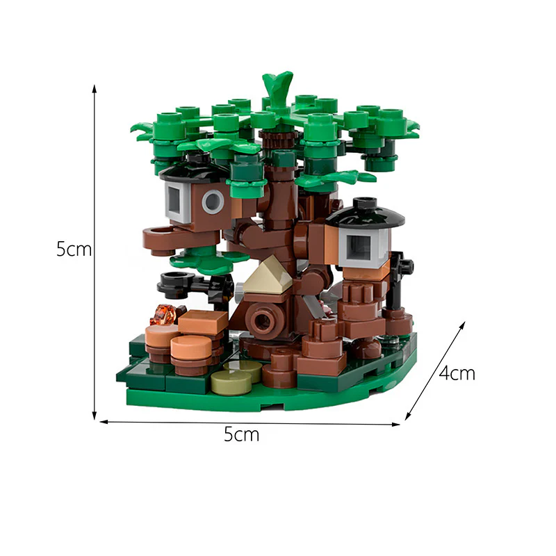 MOC 41111 Micro Tree House - YWOBB