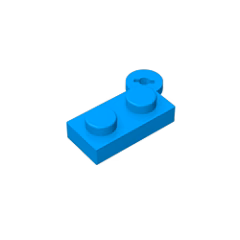 GOBRICKS GDS-808 Hinge Plate 1 x 4 Swivel - YWOBB