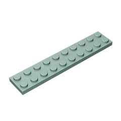 GOBRICKS GDS-514 Plate 2 x 10 - YWOBB
